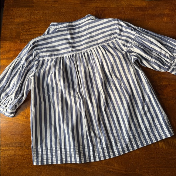 Anthropologie Darsey Popover Swing Top - Picture 6 of 8